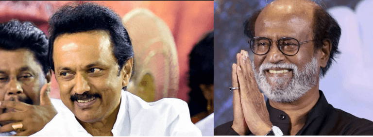 பரபரப்பான சூழ்நிலையில் ஸ்டாலினை சந்தித்து பேசிய ரஜினி...