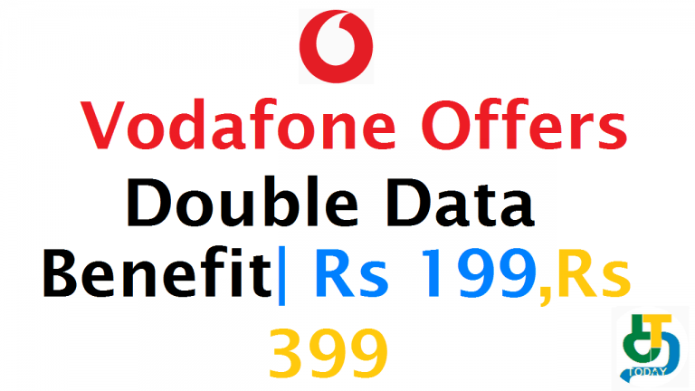 வோடாபோன் Double Data ஆபர் 2019