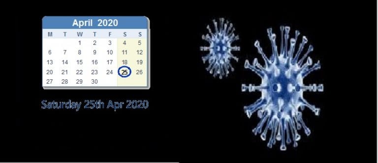 APR 25th corona update