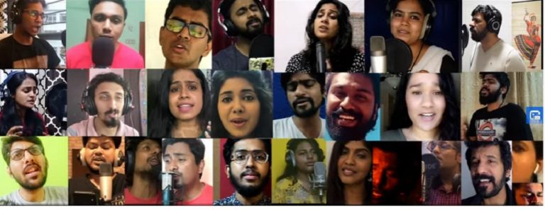 Actor Kamalhassan corona anthem