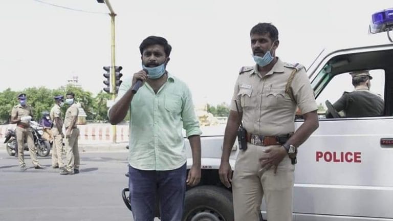 Actor Sasikumar-corona awareness