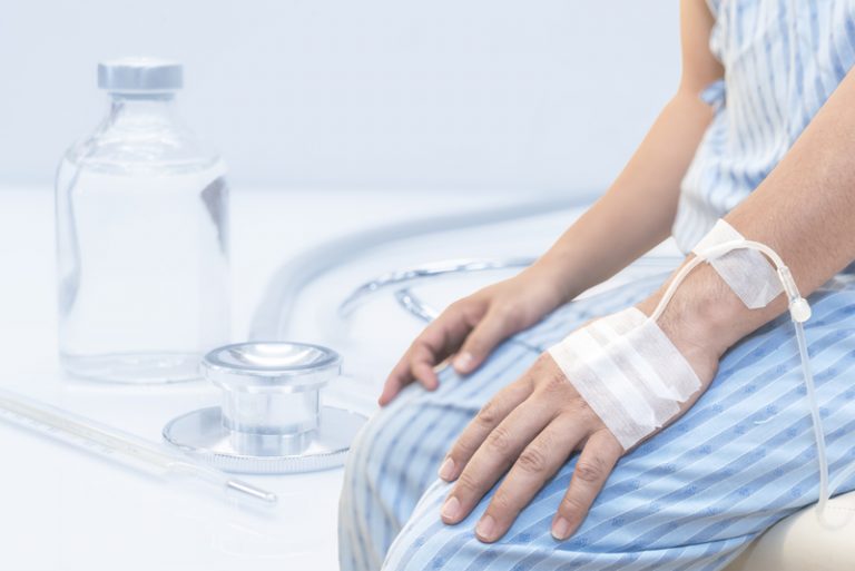 Corona patient running from hospital