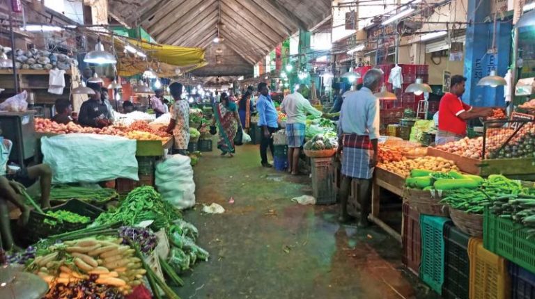 Koyambedu market corona cases