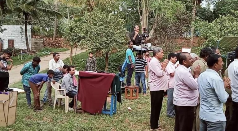 TV serials shooting