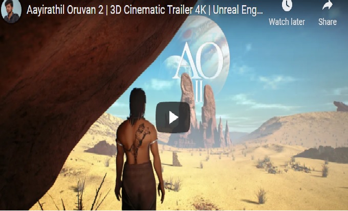 ayiratthil oruvan cinematic trailer