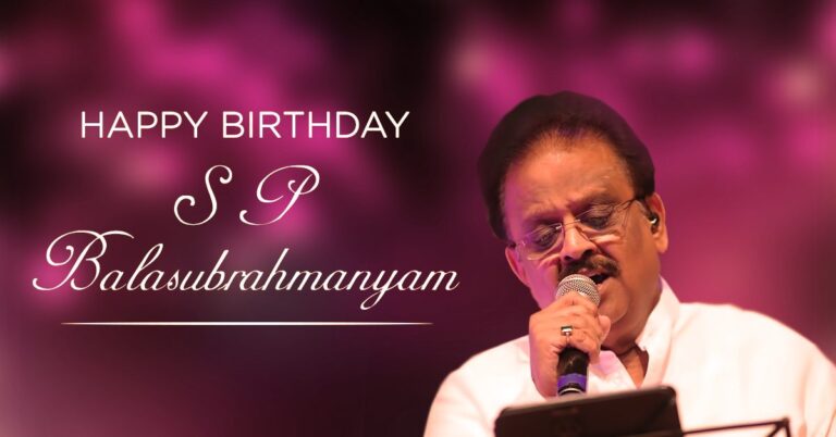happy birthday sp balasubramaniyam