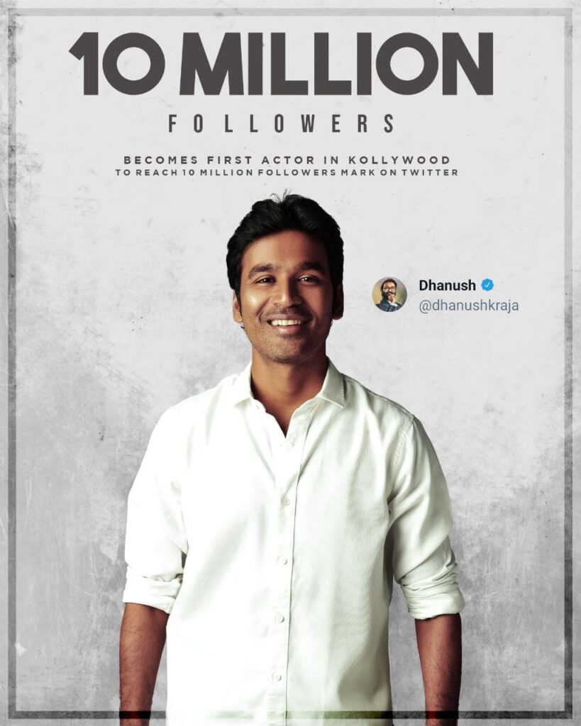 இவ்வளவு ஃபாலோயர்ஸா – முதல் நடிகர் இவர்தானாம்