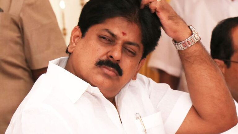 manikandan ex minister