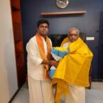 அண்ணாமலைக்கு வாழ்த்து தெரிவித்த சீனியர்கள்