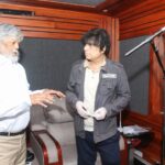 தன் டப்பிங் பணிகளை பேசி முடித்த கார்த்திக்