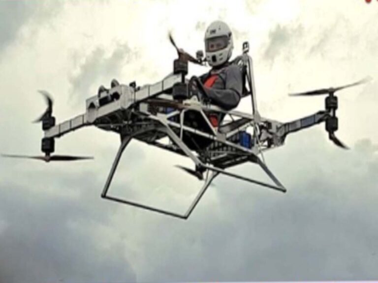 Flying bike