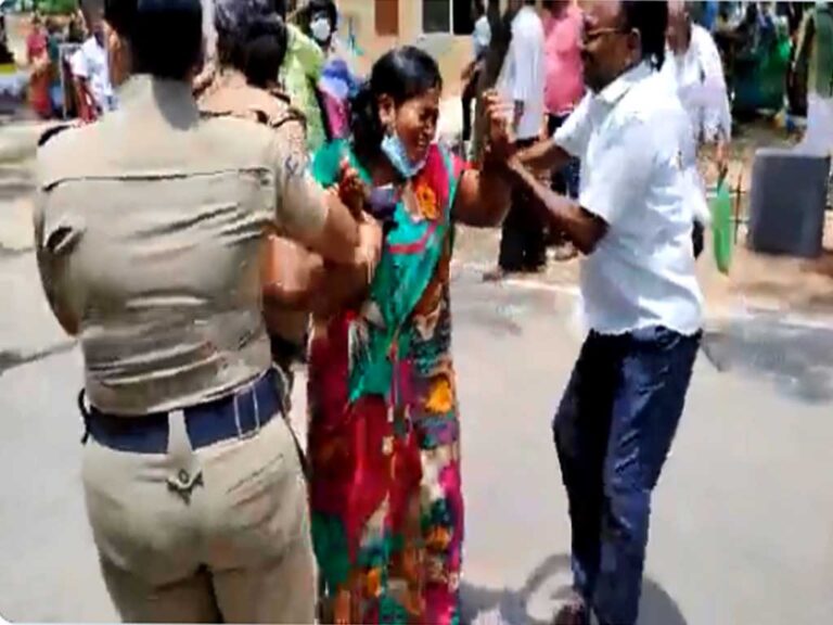 viruthunagar collector office issue