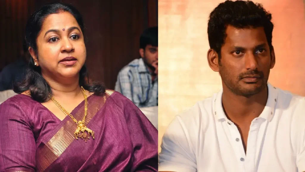 தைரியம் இருந்தா செருப்பை எடுத்துட்டு வா… நான் தொடப்பத்தை எடுத்துட்டு வரேன்… நடிகை ராதிகா ஆவேசம்..!