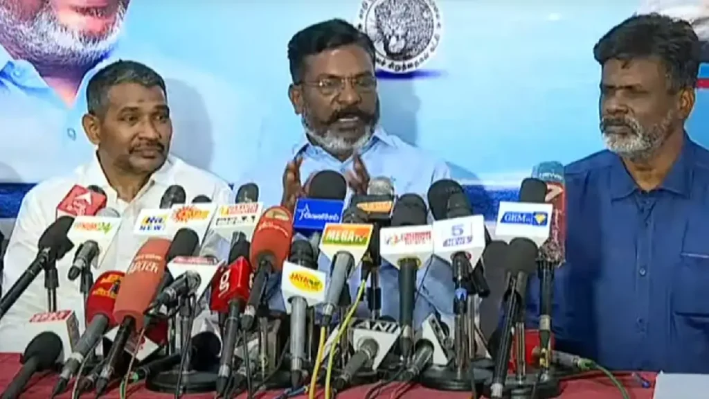 மது மற்றும் போதைப்பொருள் ஒழிப்பு மாநாடு… அதிமுகவுக்கு அழைப்பு விடுத்த திருமாவளவன்…!