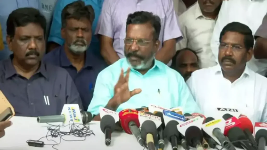 மதுவிலக்கில் தமிழகம் ஏன் மற்ற மாநிலங்களுக்கு முன்மாதிரியாக இருக்கக்கூடாது..? திருமாவளவன் கேள்வி…!