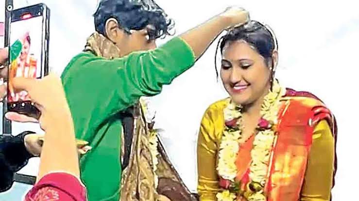 Shocking Viral Video: Lady Professor and Student Tie the Knot in Class