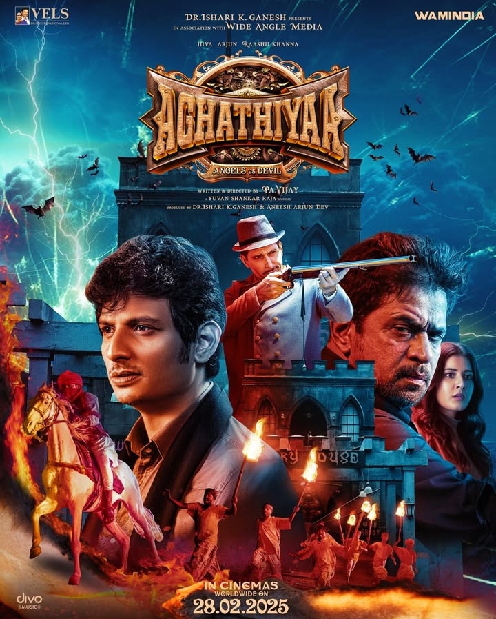 Aghathiyaa Trailer Unveiled: Get Ready for the Ultimate Fantasy Horror Thriller
