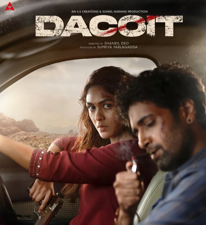Mrunal Thakur Embarks on a New Cinematic Journey with “Dacoit”