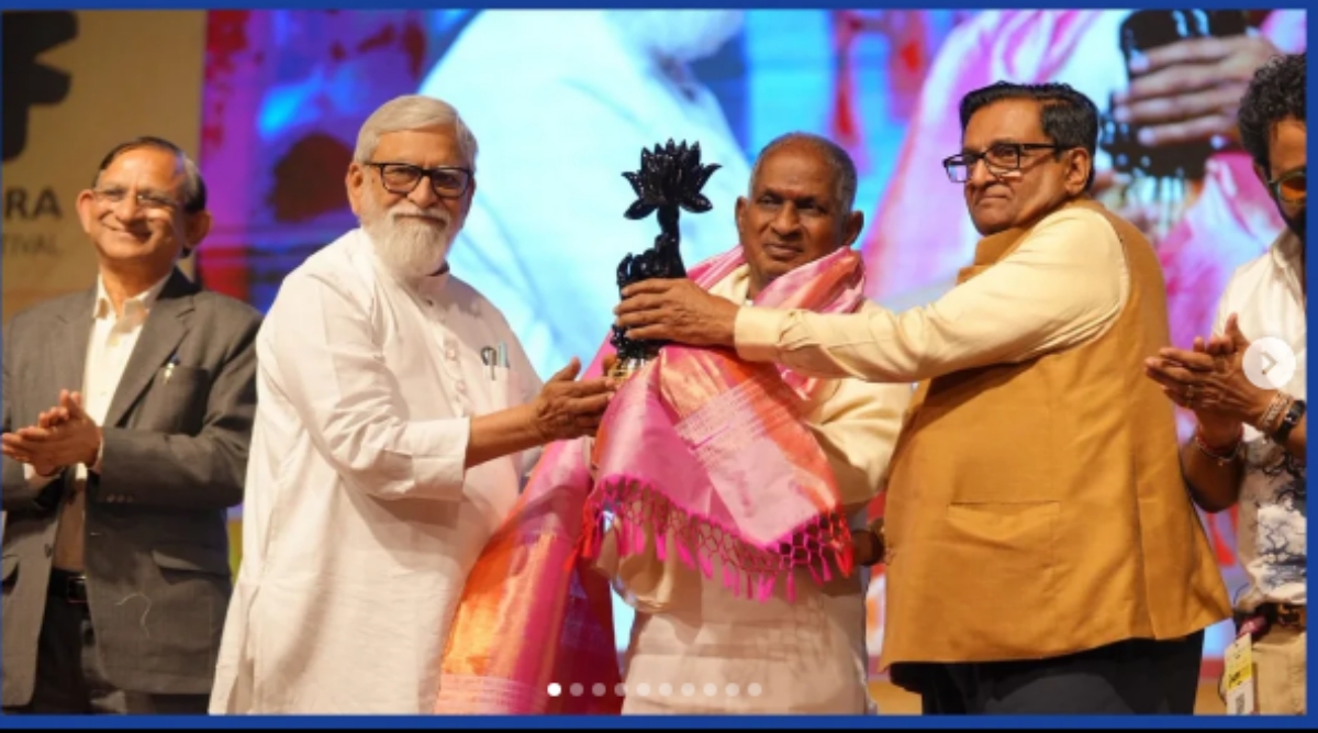 இளையராஜா அஜந்தா எல்லோரா உரை இசை ஞானி விருது விழா.