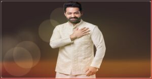 பத்ம விருதுகள் 2026 வெற்றியாளர்களான மம்மூட்டி மற்றும் மாதவனை வாழ்த்தும் நடிகர் ஜூனியர் என்டிஆர்.