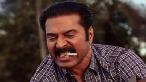 கேரள மாநில விருது மேடையில் பேசும் நடிகர் மம்மூட்டி