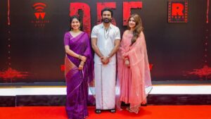 D55 பட பூஜை விழா மற்றும் தனுஷ் சாய் பல்லவி சந்திப்பு.