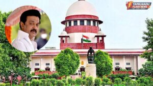 'யார் பணம் இது?': இலவச மின்சாரத் திட்டம் குறித்து தமிழக அரசுக்கு உச்சநீதிமன்றம் கடும் கண்டனம் The Supreme Court of India building in New Delhi representing the judiciary's intervention in freebie politics.