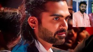 Director Raju Murugan and Actor Silambarasan TR during an archival industry event.