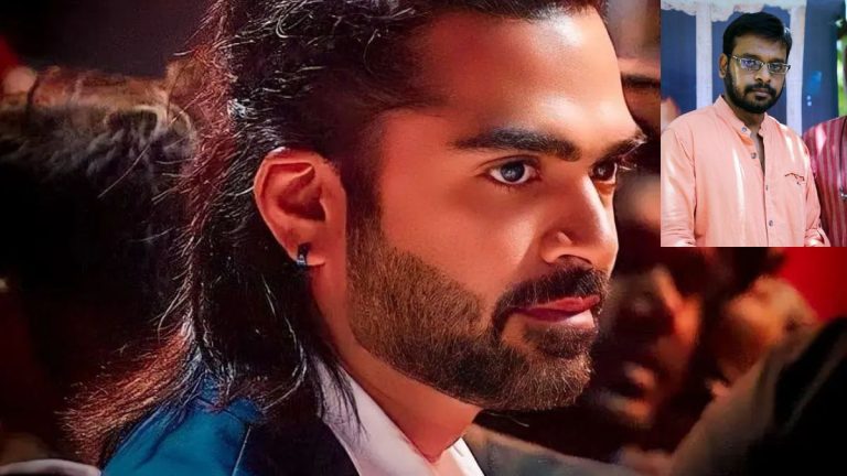 Director Raju Murugan and Actor Silambarasan TR during an archival industry event.