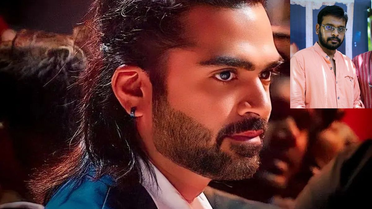 Director Raju Murugan and Actor Silambarasan TR during an archival industry event.