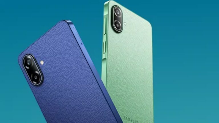 சாம்சங் கேலக்ஸி F70e 5G லெதர் ஃபினிஷ் வடிவமைப்புடன்