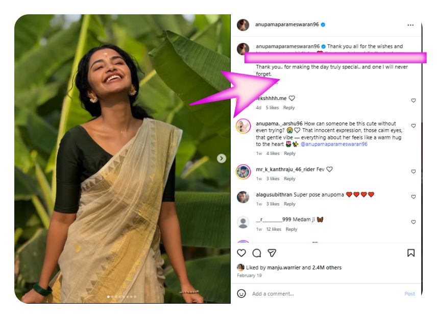 துருவ் - அனுபமா: காதலா? நட்பா?