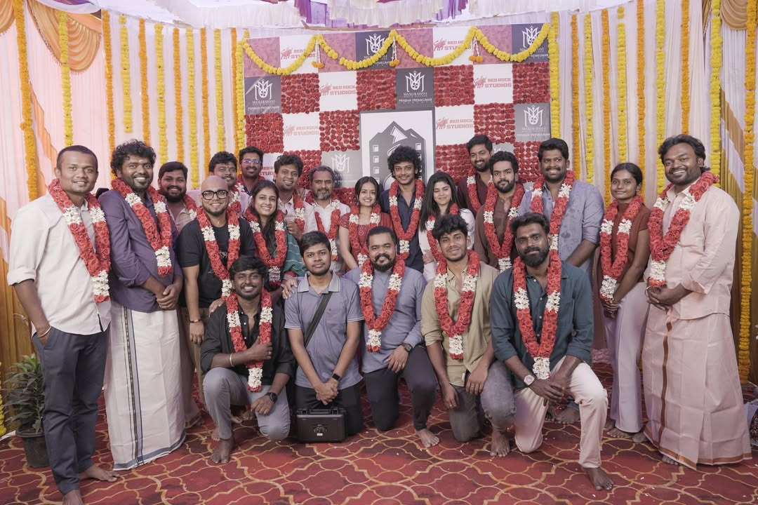 Official brand identity and launch poster of River Route Studios by actor Rio Raj.