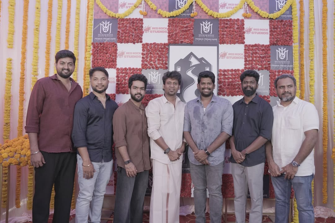 Official brand identity and launch poster of River Route Studios by actor Rio Raj.