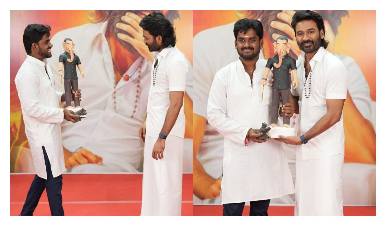 actor-dhanush-fan-ranjith-raayan-vinayagar-statue-promise