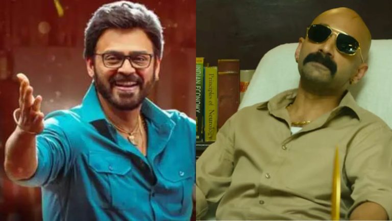 Actor Fahadh Faasil from Pushpa 2 looking intense in a close-up shot regarding remuneration issues.