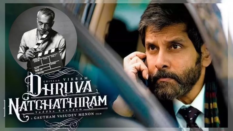 Director Gautham Vasudev Menon at the shooting spot of his next directorial Tamil film.