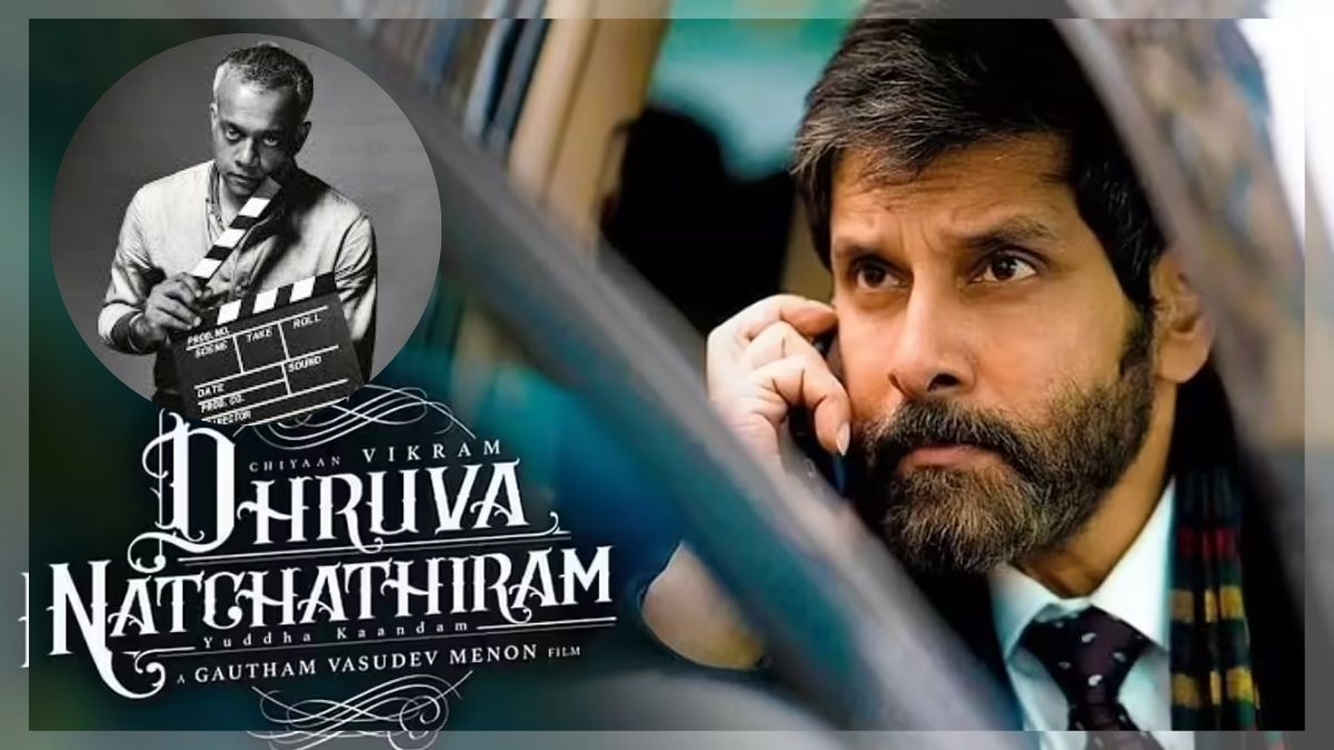 Director Gautham Vasudev Menon at the shooting spot of his next directorial Tamil film.