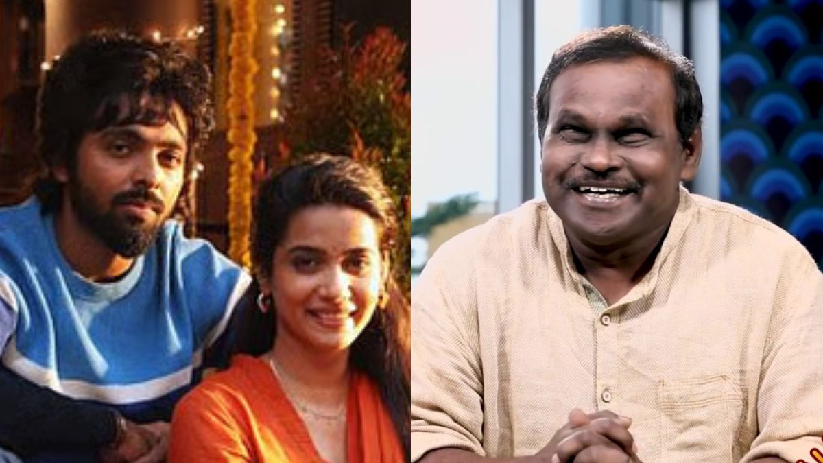 GV Prakash Kumar and George Maryan in Happy Raj movie.