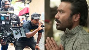 Director Vignesh Raja sharing secrets about working with actor Dhanush in the movie Kara.