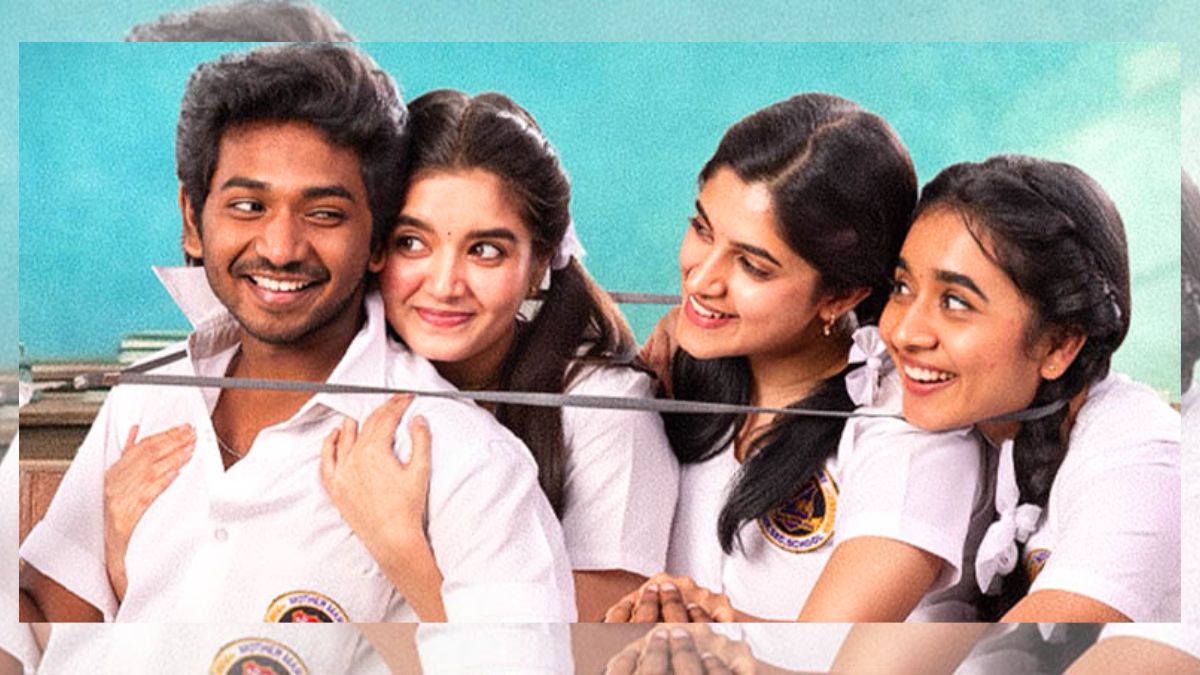 Ken Karunaas school-boy avatar in Youth movie trailer which crossed 2 million views on YouTube.