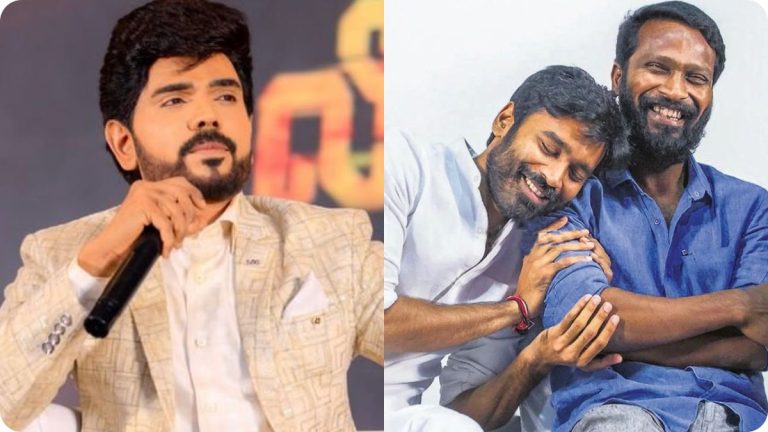 Legend Saravanan speaking at the Leader movie audio launch about Dhanush and Vetrimaaran's feedback.