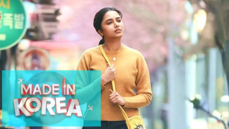 Official trailer still of Priyanka Mohan from the Netflix original film Made In Korea.