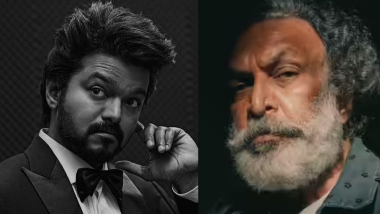 Actor Nassar speaking about cinema actors entering politics in Tamil Nadu.