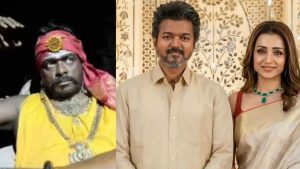 Actor-Director Parthiban commenting on Vijay and Trisha Krishnan attending a wedding reception together in Chennai