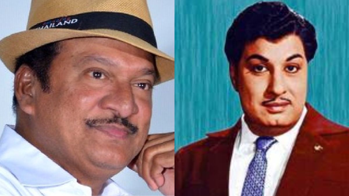 Veteran Telugu actor Rajendra Prasad delivering an official apology video regarding his comments on MGR.