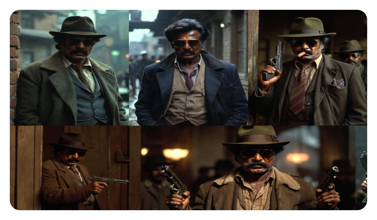 Director Cibi Chakaravarthi designed 83 different looks for Rajinikanth's role in Thalaivar 173.