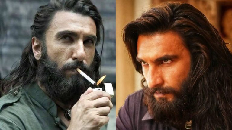 Actor Ranveer Singh in Dhurandhar 2 movie poster with Tamil Nadu release cancellation and refund update.