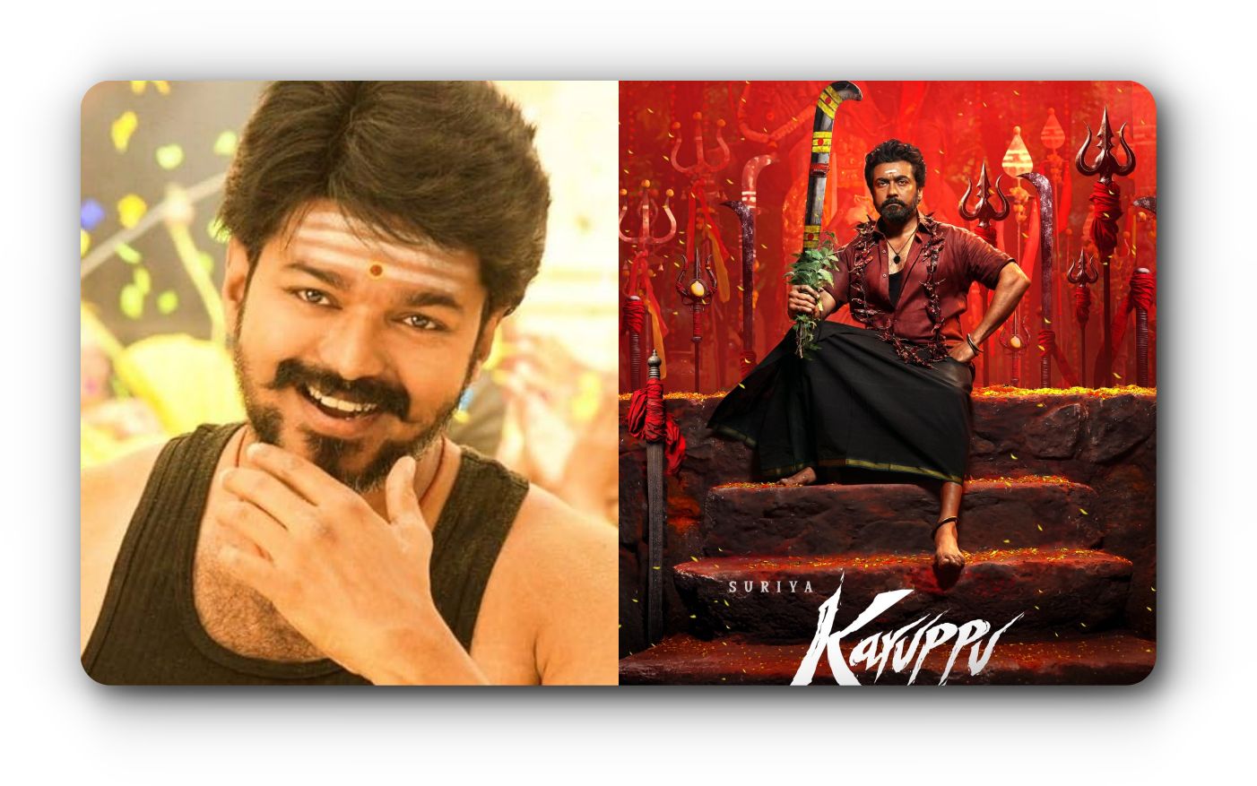 Director RJ Balaji explaining the script transition from Vijay to Suriya for Karuppu movie.