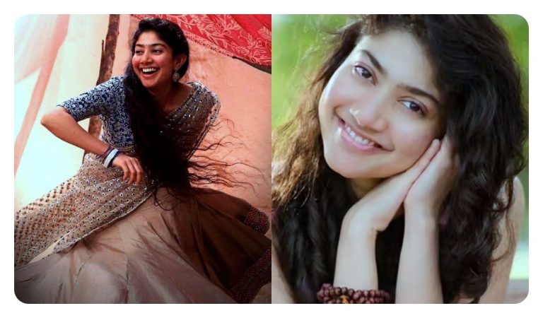 Actress Sai Pallavi in a traditional saree look with a message about respecting every woman's clothing choice.